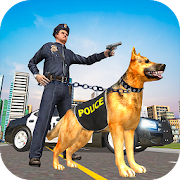 City Police Dog Simulator, 3D Police Dog Game 2020