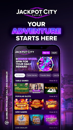 Android application Jackpot City Casino Real Money screenshort