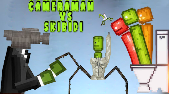 Skibidy vs CameraMan melon