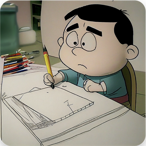 WeDraw Shin Chan Family logo