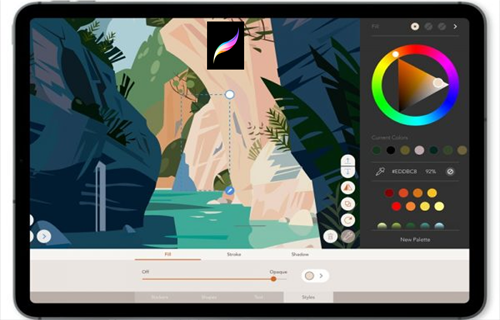 Procreate  Draw  Paint Editor sketch pocket Guide