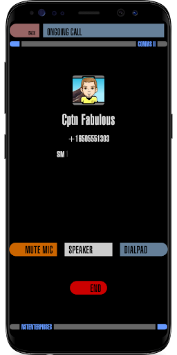 TREK: T.I. Communicator Screen 3