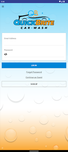 Android application QuickBrite Car Wash screenshort