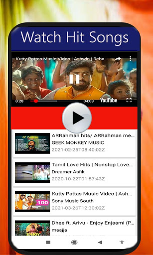 Tamil Songs சிறந்த தமிழ் பாடல் Screen 3
