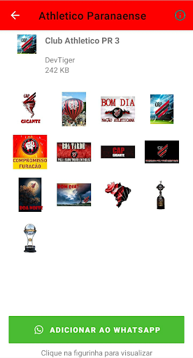 Figurinhas do Athletico - PR