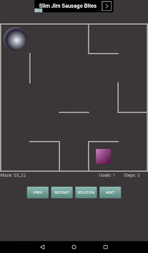 TiltMaze Maze with solutions
