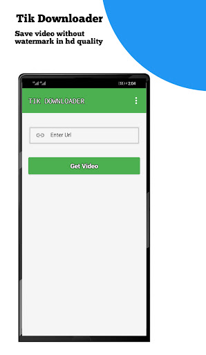Android application Video Downloader For Tik - Tok screenshort