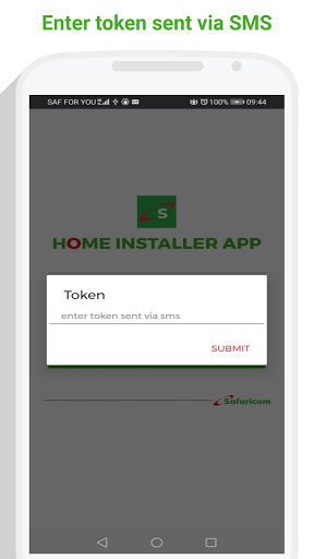 Safaricom Home Installer App Screen 2