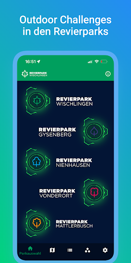 Android application Mission R screenshort