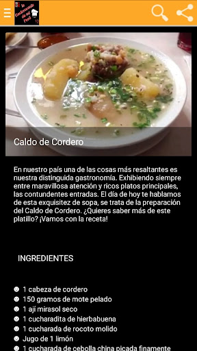 RECETAS PERUANAS 23 Screen 3