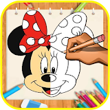 ? Learn to draw - Mickey Mouse icon