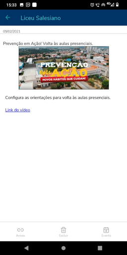 Liceu Salesiano Screen 2