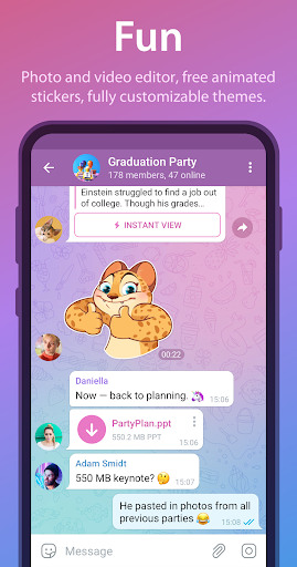 Screenshot Telegram