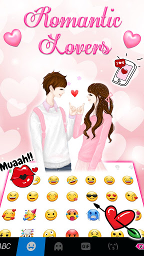 Pink Romantic Love Theme Screen 3