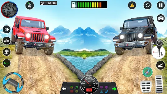 Mountain Climb Race: Jeep Game