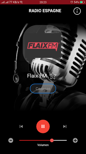 Radio Espagne Screen 2