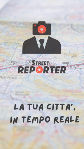Android application StreetReporter screenshort