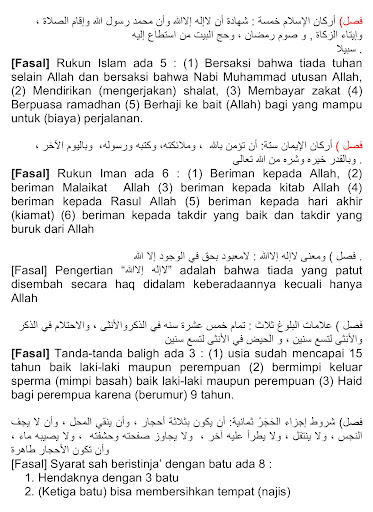 Terjemah Kitab Safinatun Najah Screen 2