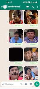 Vadivelu Animated Stickers Unknown
