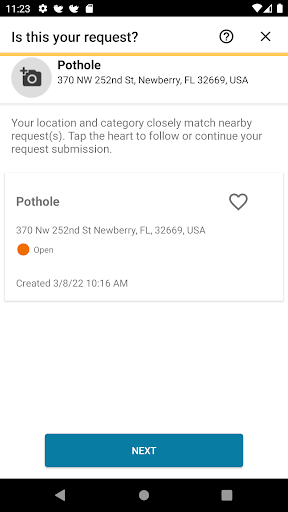 Screenshot of Newberry FL Connect