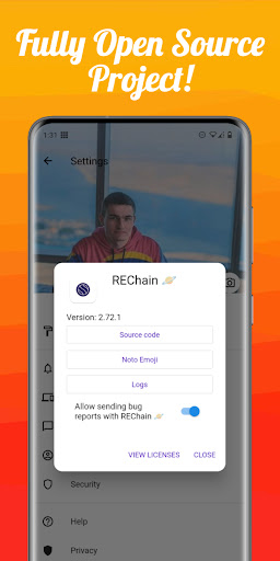 Screenshot of REChain.Online ®