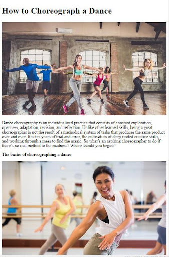 How to Make a Dance ekran görüntüsü