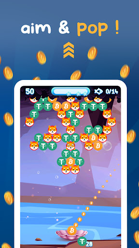 Crypto Pop: Bubble Shooter Screen 3