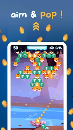 Crypto Pop: Bubble Shooter - Screenshot 3