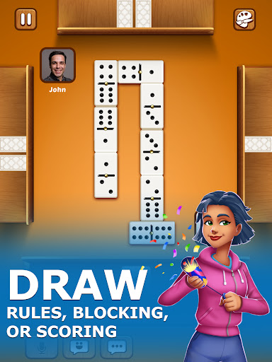 Dominoes Pro Offline or Online - Board - games