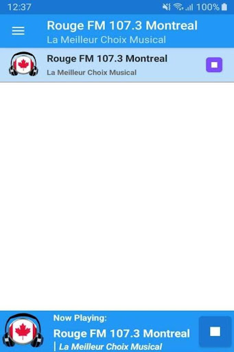 Rouge FM 107.3 Montreal Radio App Canada CA Free