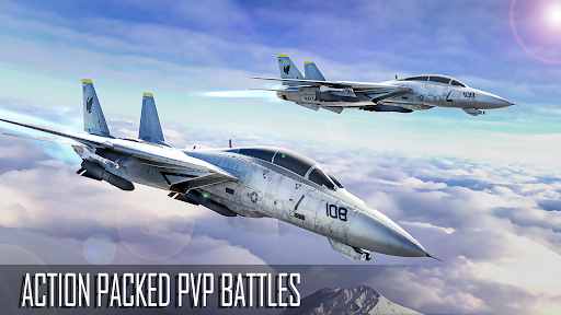 Jet Fighter: Plane Game apkmartins screenshots 1