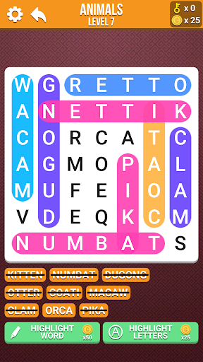 Word Search Master Screen 2