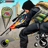 FPS Battle Sniper gun shooting icon