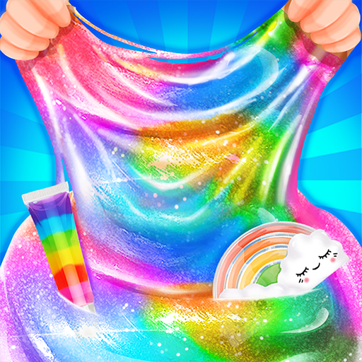 Pastel Rainbow Slime logo