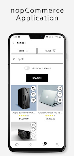 nopCommerce app - NopAdvance Screenshot 2 - AppWisp.com