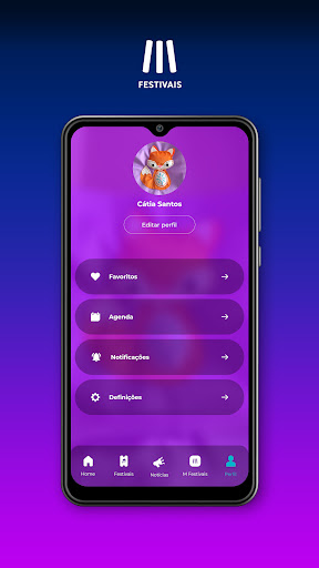 Screenshot of MEO Festivais