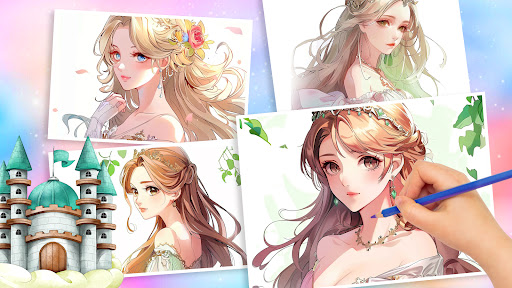 Doll Drawing - Coloring Book Screenshot 1 - AppWisp.com