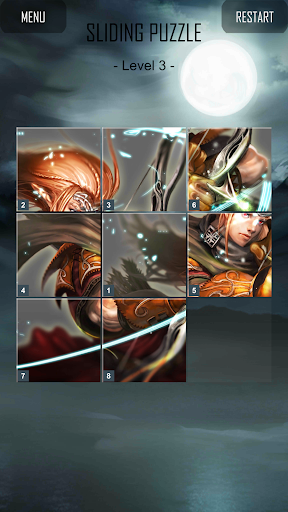 Fantasy Sliding Puzzle