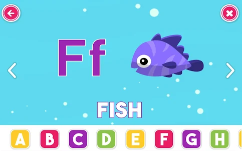 English learning kids game app