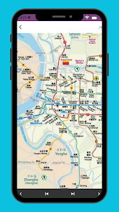 Mapa do Metrô de Taipei 2023