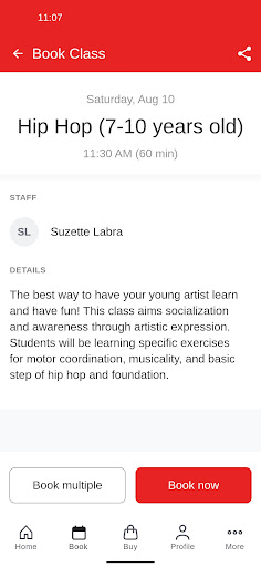 Screenshot of Millennium Dance Complex LA