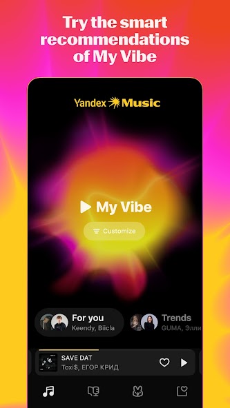 Yandex Music, Books & Podcasts banner