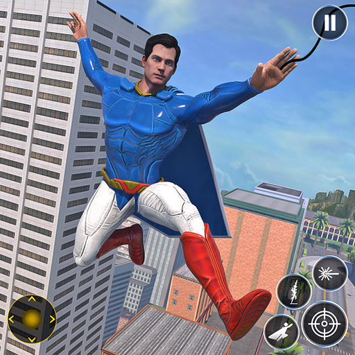 Flying Rope Hero Man Spider Download on Windows