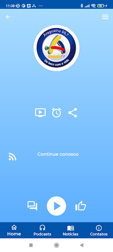 Android application Rádio Araguaia de Araguaína screenshort
