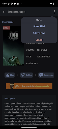 App screenshot