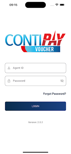 Android application ContiPay Agent screenshort