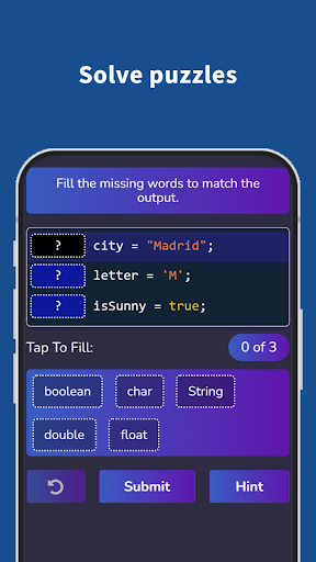 Java Champ: Learn programming Screen 2