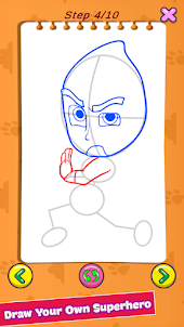 How to Draw PJ SuperHeroes