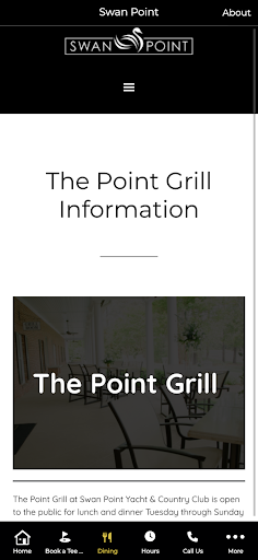 Swan Point Yacht Country Club Screen 3