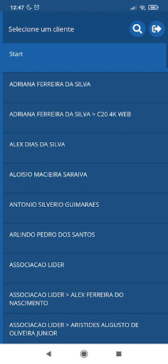 Start Monitoramento App Screen 2